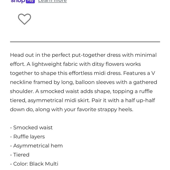 Sugarlips Floral Midi Dress stars align print size M - Picture 9 of 9